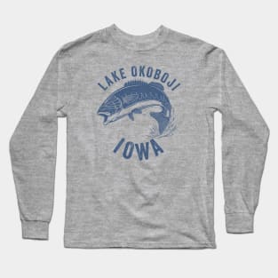 Okoboji Lake Iowa Long Sleeve T-Shirt